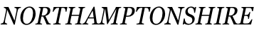 NORTHAMPTONSHIRE