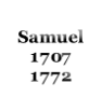 Samuel 1707 1772